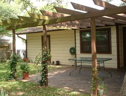 deck and breakfast-room window