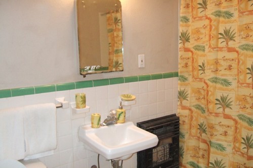 remodeled bathroom in 3-bedroom main house