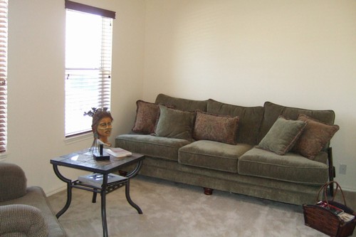 flexible room could be family room, separate dining room, or open study
